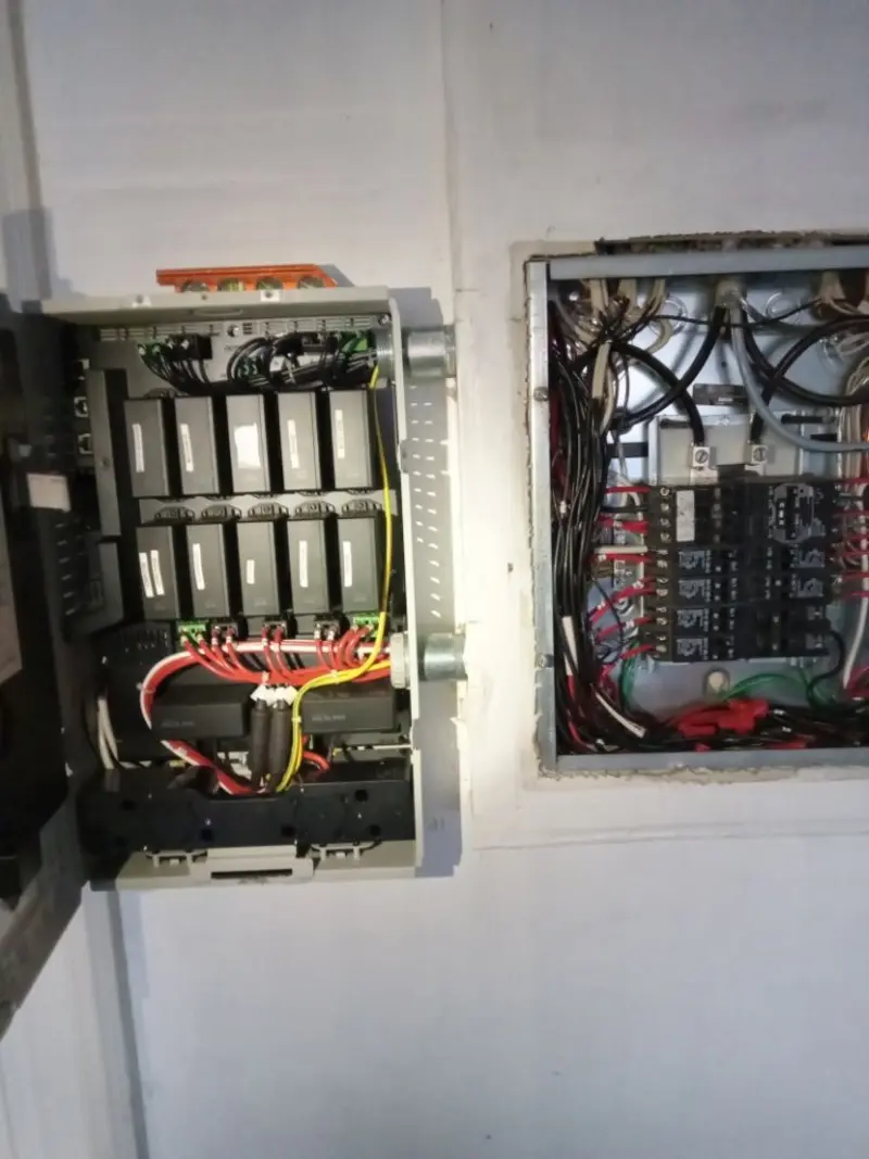 Electrical panel upgrade completed for Indoor Lighting Installation in Norwalk